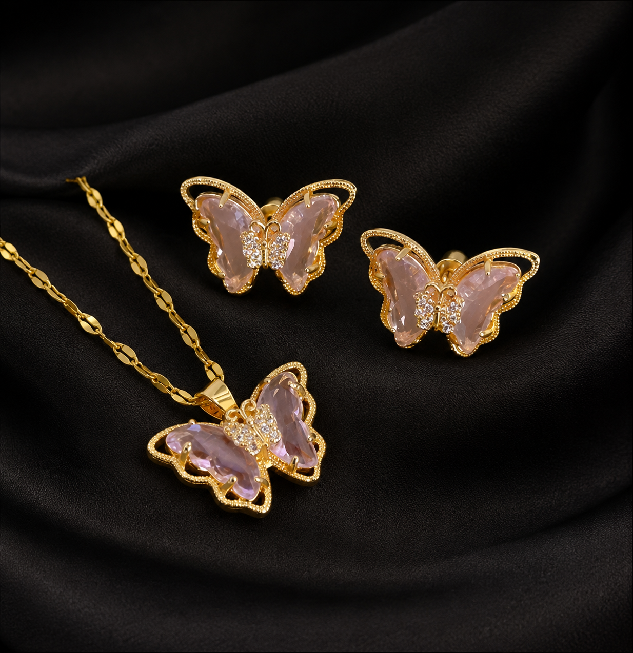 Butterfly Jewellery Set 
