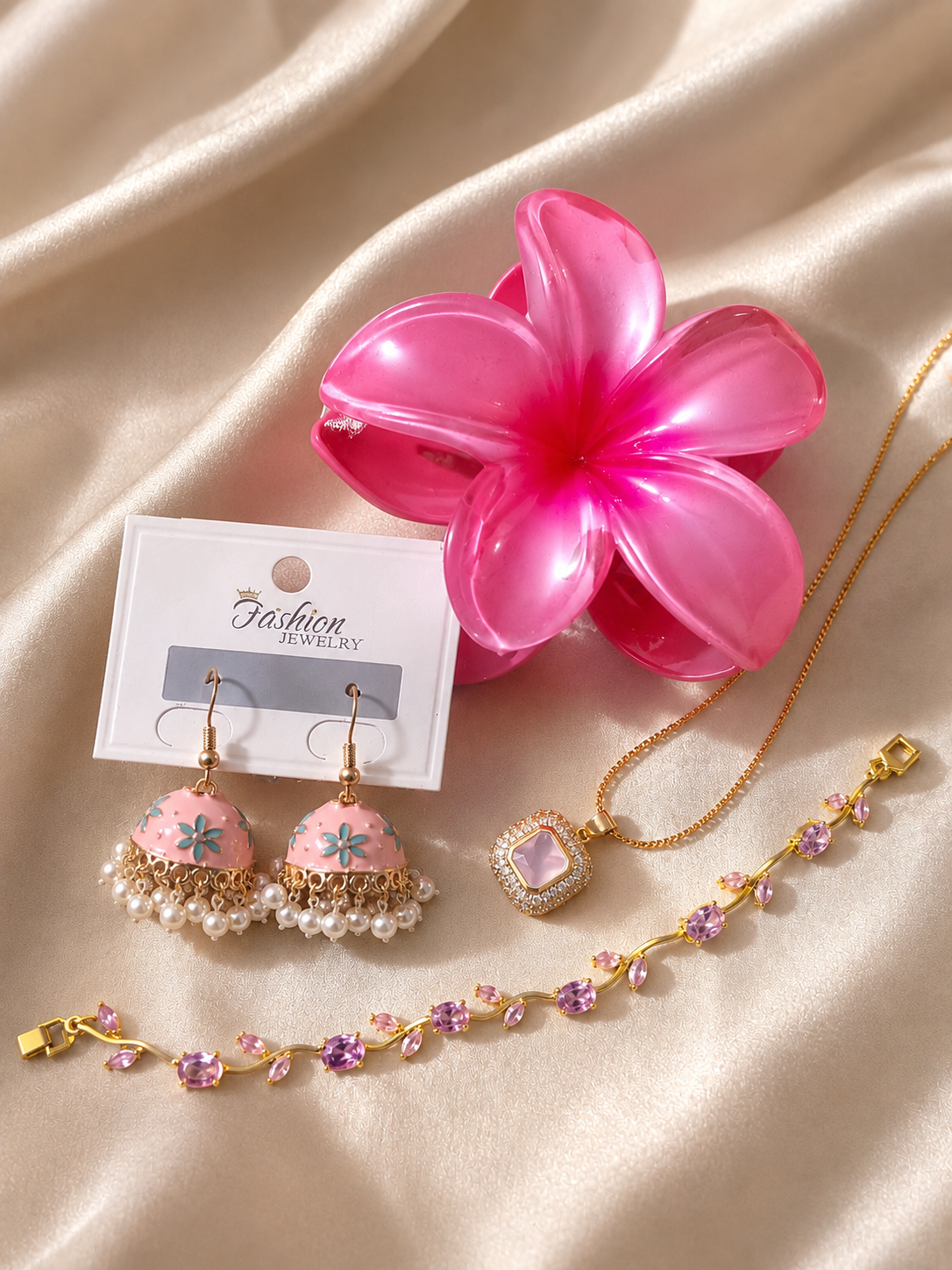 Jewellery Deal – 4-Piece Women’s Accessories Set