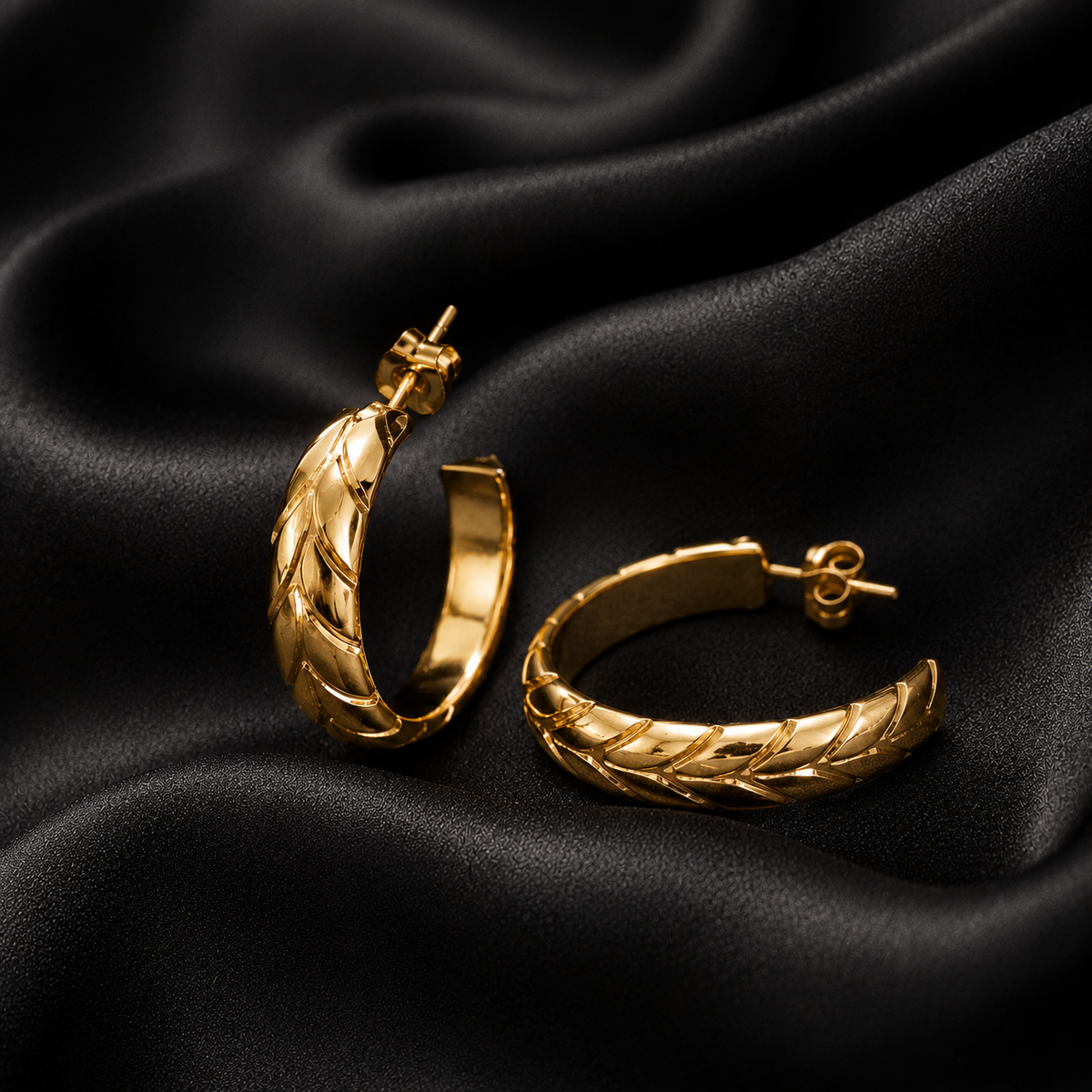 Classic Gold Hoop Earrings | Elegant Everyday Hoops