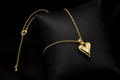 Gold Heart Pendant Necklace | Minimalist Everyday Jewelry