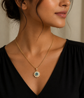 Aurora Flower Pendant Necklace