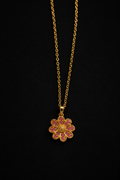 flower necklace