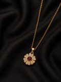 Ruby Red Necklace 